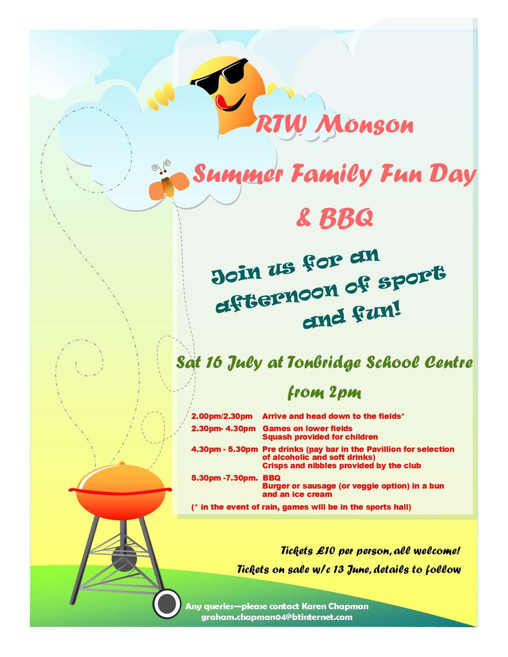 Summer Family Fun Day - Sat 16th July